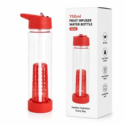 Botol Air Infuser Dengan Sedotan
