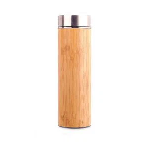 Bambu Stainless Steel Vakum Botol Terisolasi